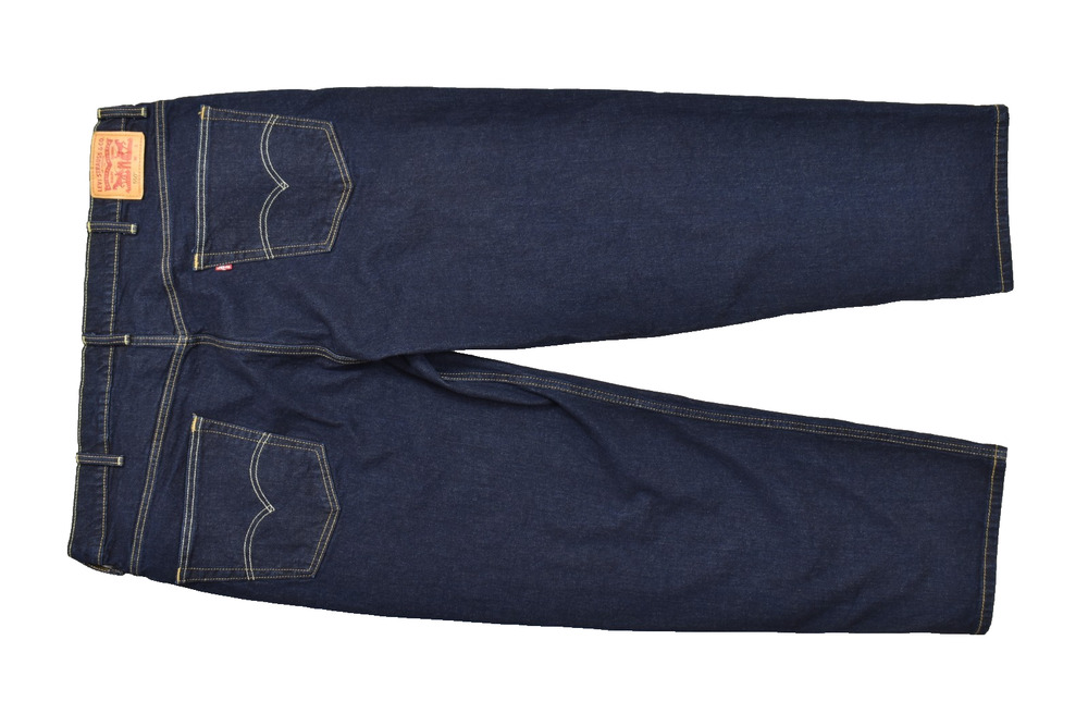 Levi's 550 Men's W44 L30 Relaxed Fit Dark Wash Indigo Denim Jeans Big and Tall